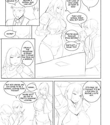 The Guild Clerk’s Too Busty Client comic porn sex 39