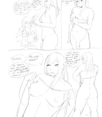 The Guild Clerk’s Too Busty Client comic porn sex 53