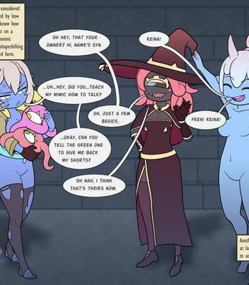 Reina And Leina Share Mimic Lore comic porn sex 6