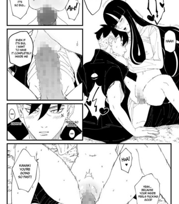 Kawaki x Eida comic porn sex 9