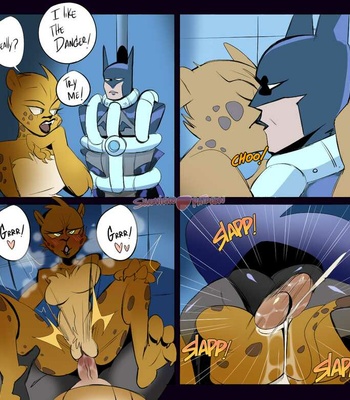 Batman x Cheetah comic porn sex 6