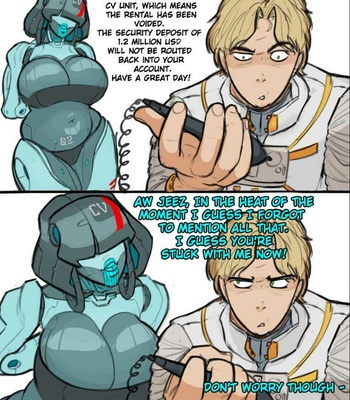 Time Alone With The New Robot, CV-02 comic porn sex 5