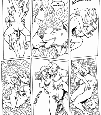 Eating Little Red Riding Hood comic porn sex 6