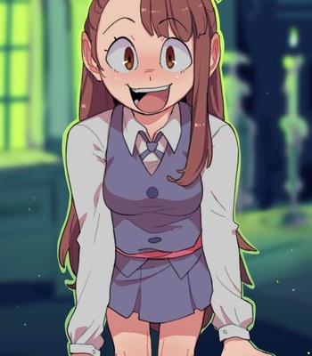 Akko’s New Job comic porn sex 5