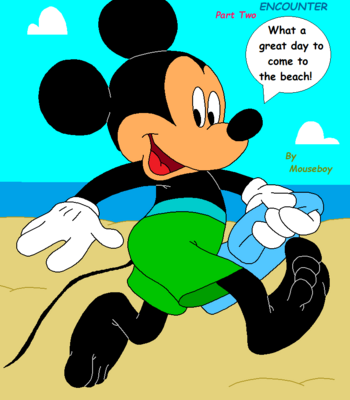 Porn Comics - Minnie’s Beach Encounter 2
