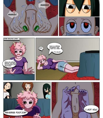 My Foot Academia – Mineta’s Sweet Torture comic porn sex 6