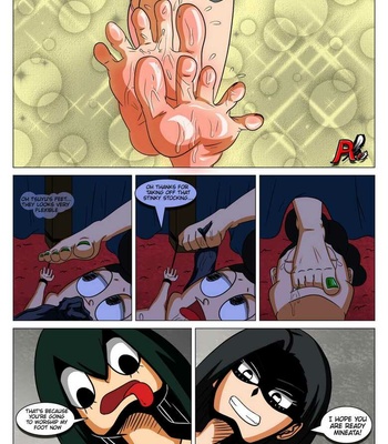 My Foot Academia – Mineta’s Sweet Torture comic porn sex 9