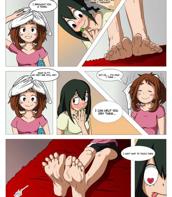 Tsuyu’s Secret Foot Fetish comic porn sex 4