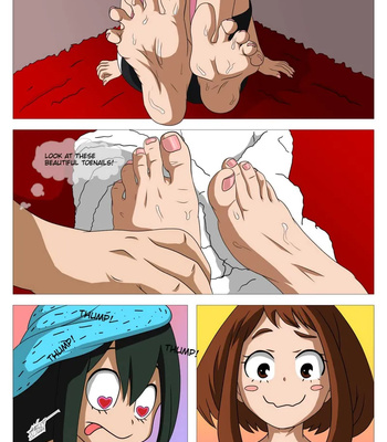 Tsuyu’s Secret Foot Fetish comic porn sex 5