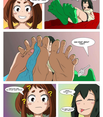 Tsuyu’s Secret Foot Fetish comic porn sex 7