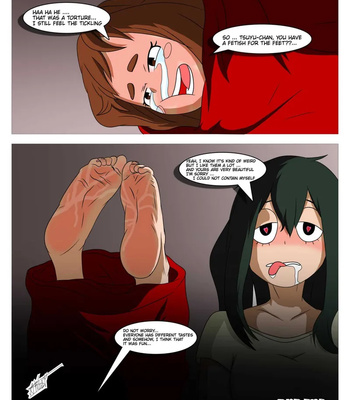 Tsuyu’s Secret Foot Fetish comic porn sex 12