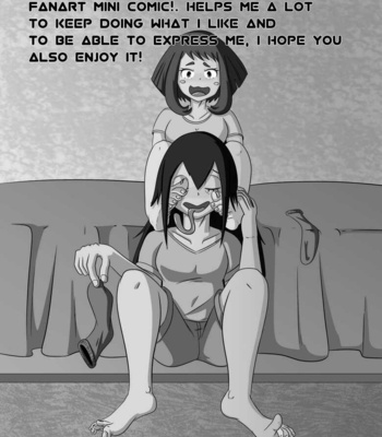 My Foot Academia – TsuChako Sweet Night comic porn sex 2