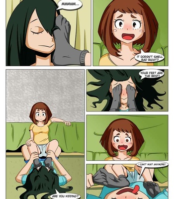 My Foot Academia – TsuChako Sweet Night comic porn sex 4