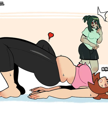 Porn Comics - Yoga Uraraka And Frog!