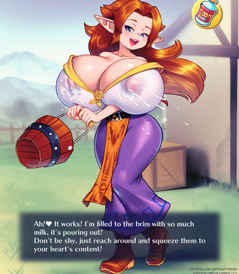 Milking Malon comic porn sex 2