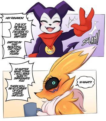 Porn Comics - Renamon Bred