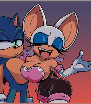 Sonic x Rouge comic porn sex 7