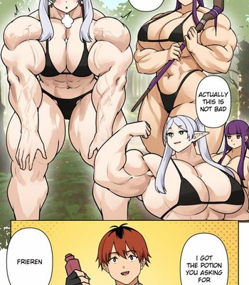 Frieren & Fern Got Swole comic porn sex 8