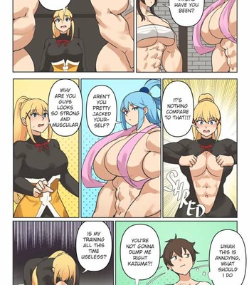 Swole Konosuba comic porn sex 5