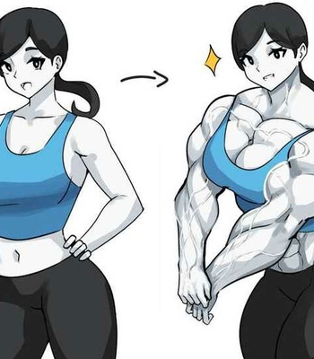 Porn Comics - Wii FIT’s Muscle Training