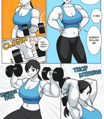 Wii FIT’s Muscle Training comic porn sex 4