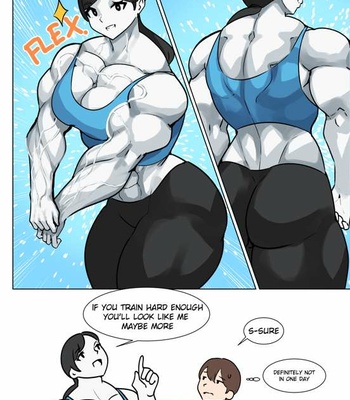 Wii FIT’s Muscle Training comic porn sex 8