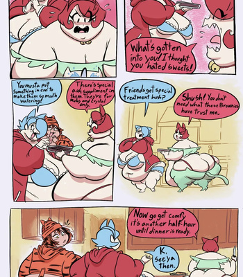 Porn Comics - Mitten Twins Big Dinner