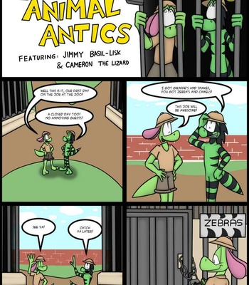 Porn Comics - Zoo Animal Antics