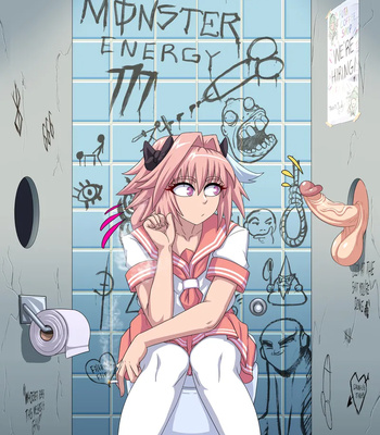 Astolfo In The Public Bathroom comic porn sex 3