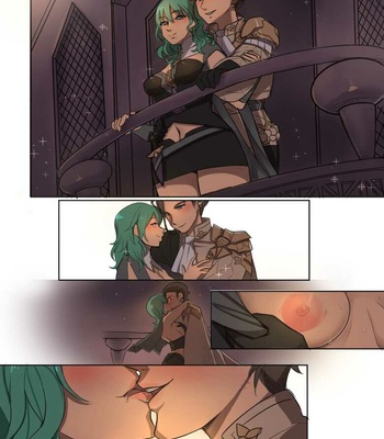 Balcony Byleth comic porn sex 4