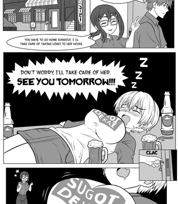 Uzaki-Chan After Work comic porn sex 2