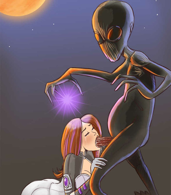 Porn Comics - The Alien Strikes Back