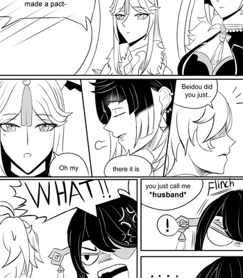 Genshin Harem In Liyue – Yelan comic porn sex 4