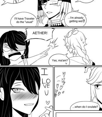 Genshin Harem In Liyue – Yelan comic porn sex 6