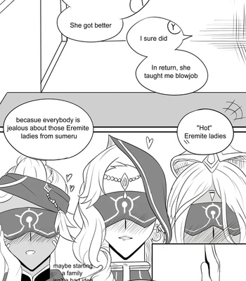Genshin Harem In Liyue – Yelan comic porn sex 7