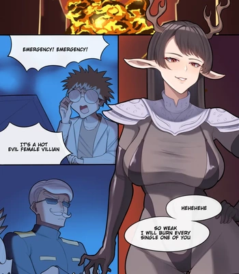 Porn Comics - Evil Villainess