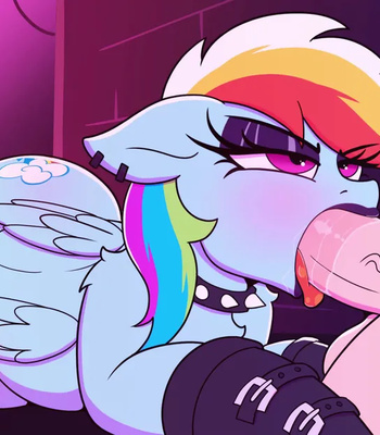 Rainbow Dash Will Suck Your Dick For Fifty Cents comic porn sex 3