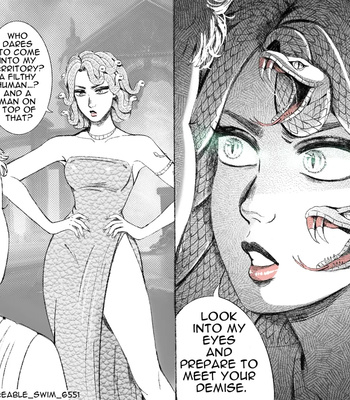 Porn Comics - Taking A Shot At Medusa