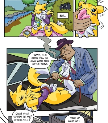 Porn Comics - Renamon Tickled By Turtelli