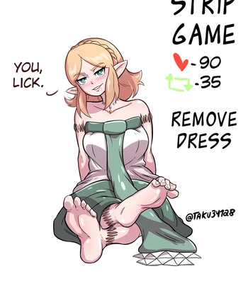 Zelda’s Strip Game comic porn sex 2
