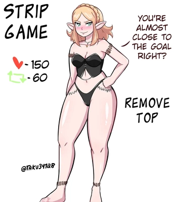 Zelda’s Strip Game comic porn sex 3