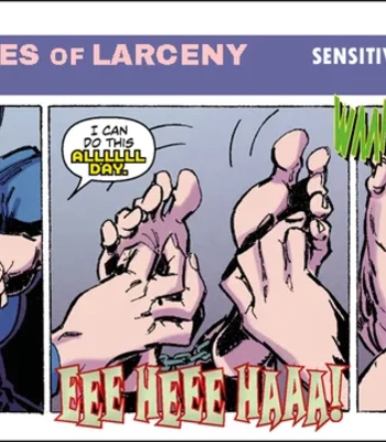 Ticklish Soles Of Larceny – Sensitive Situations comic porn sex 2