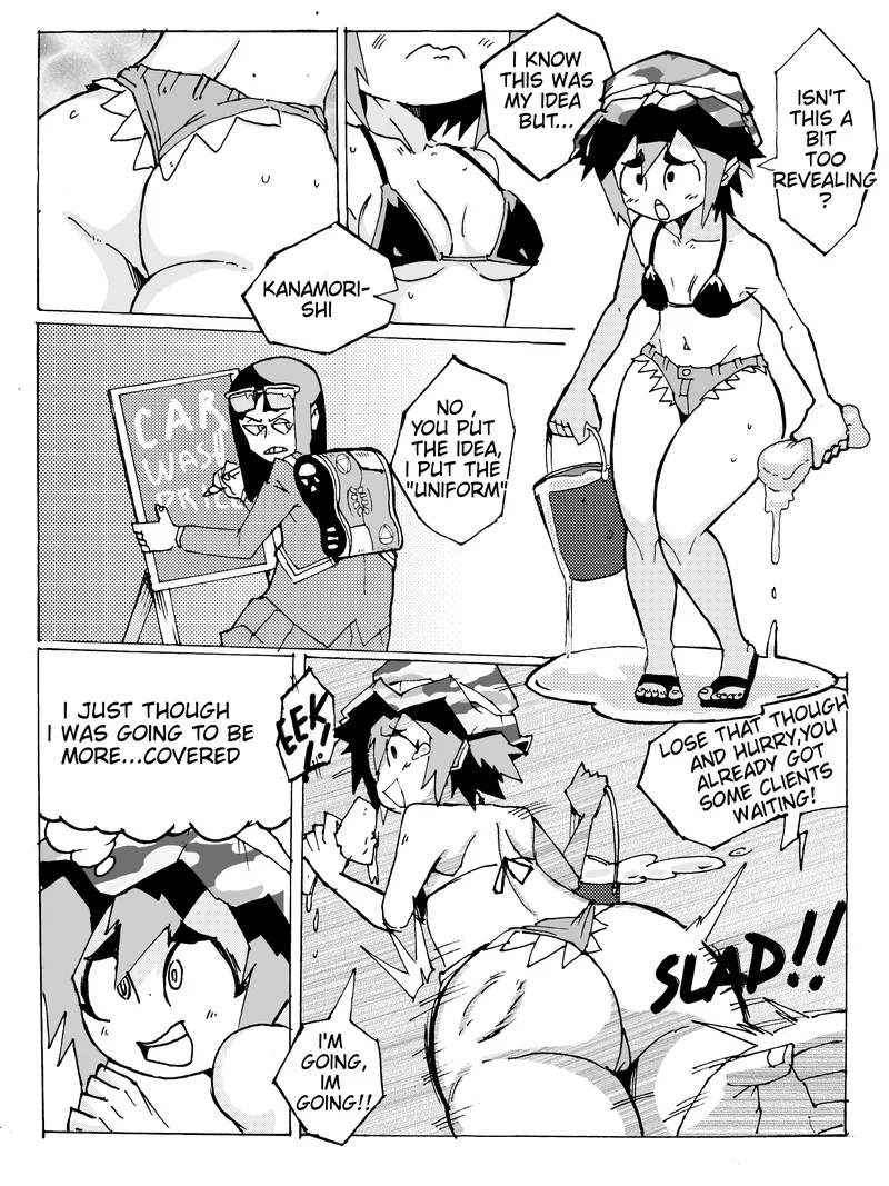 Midori’s Washing comic porn sex 2