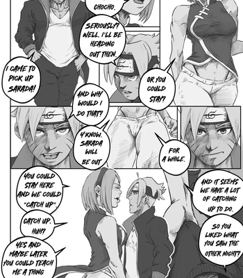Lonely Sakura comic porn sex 6