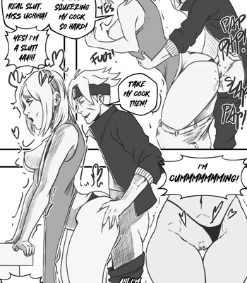 Lonely Sakura comic porn sex 16