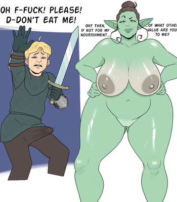 Porn Comics - Orc-Milf Vs Puny Knight