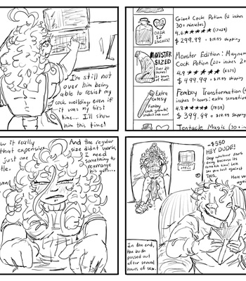 Slems’ Birthday Shenanigans comic porn sex 5