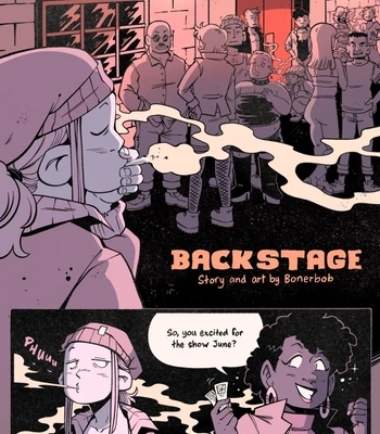 Backstage! comic porn sex 2