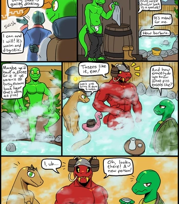 Hot Springs! comic porn sex 4