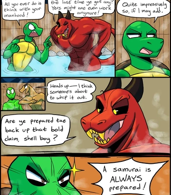 Hot Springs! comic porn sex 12